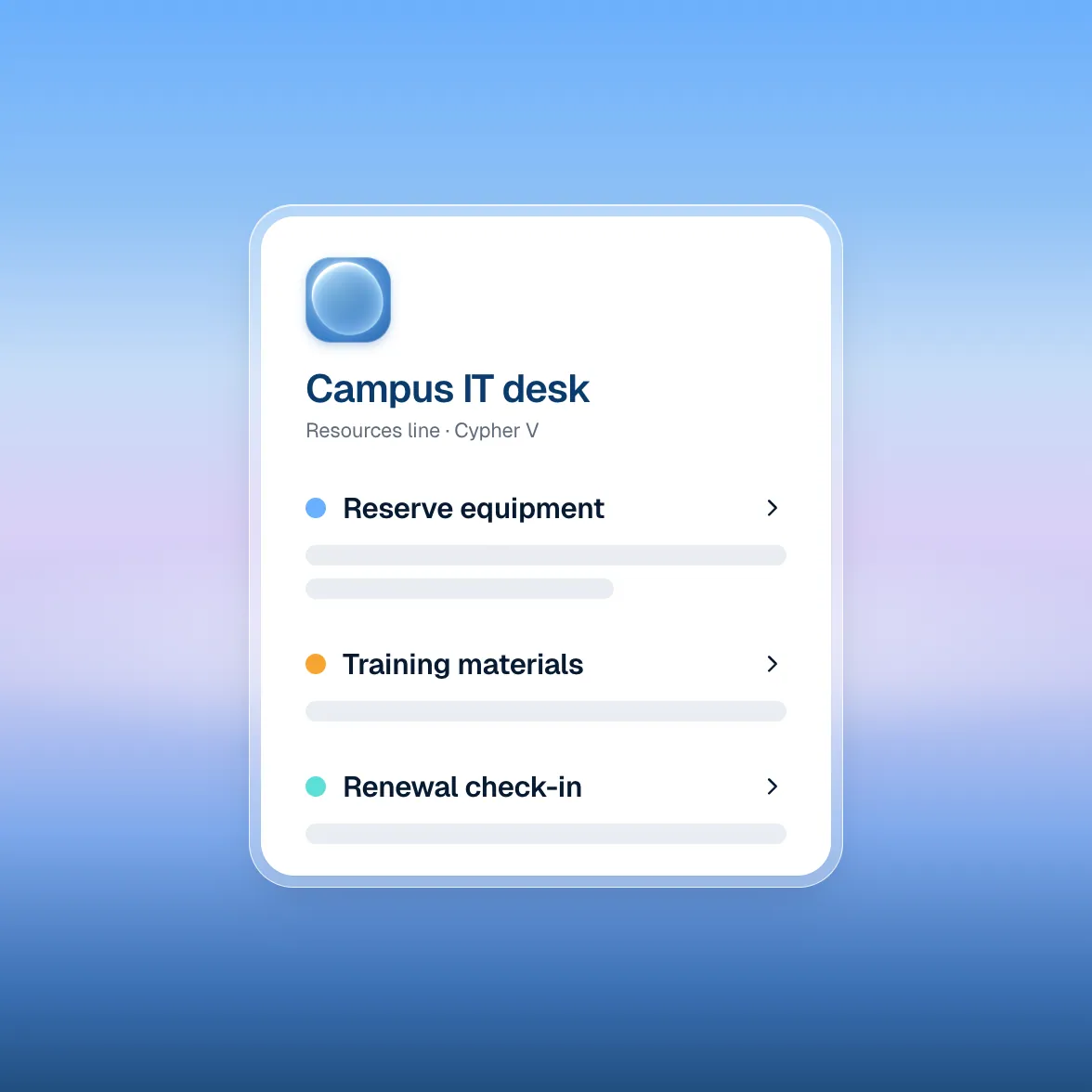 Simplify technology and resource management