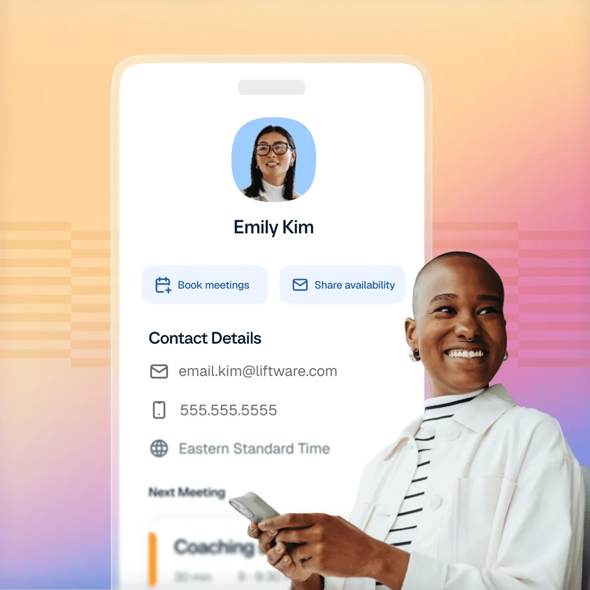 Access Cypher LM contacts and meeting history