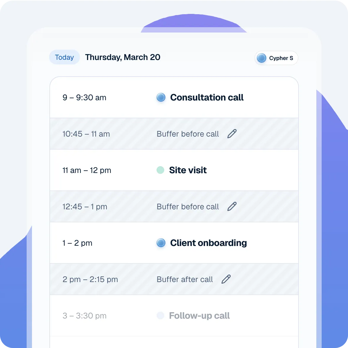 Fine-tune your  availability