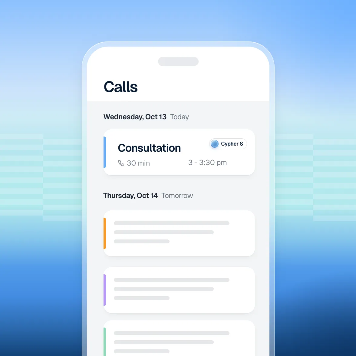 Instantly update your meetings and availability