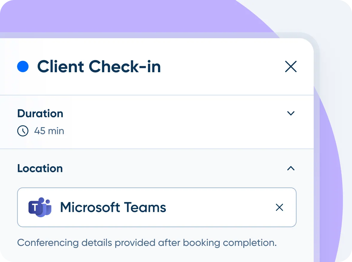 Add Microsoft Teams video conferencing