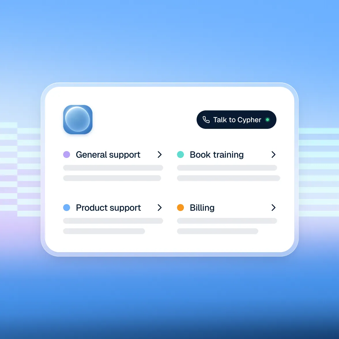 Offer always-on support at scale