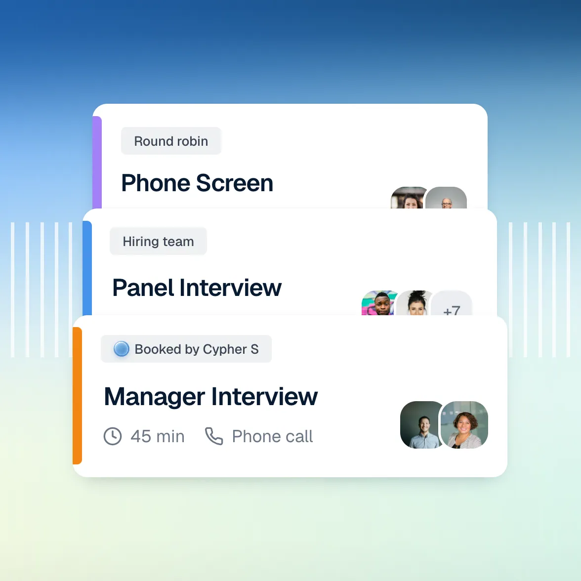 Simplify scheduling for every interview